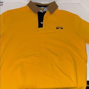 Louis Feraud Men's Polo in Vibrant Yellow